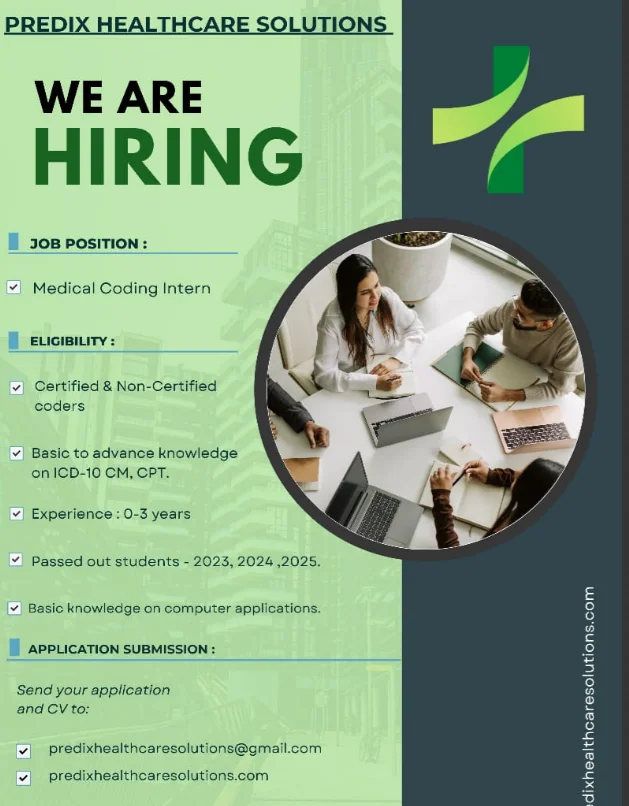 Predix Healthcare Solutions hiring Medical Coders